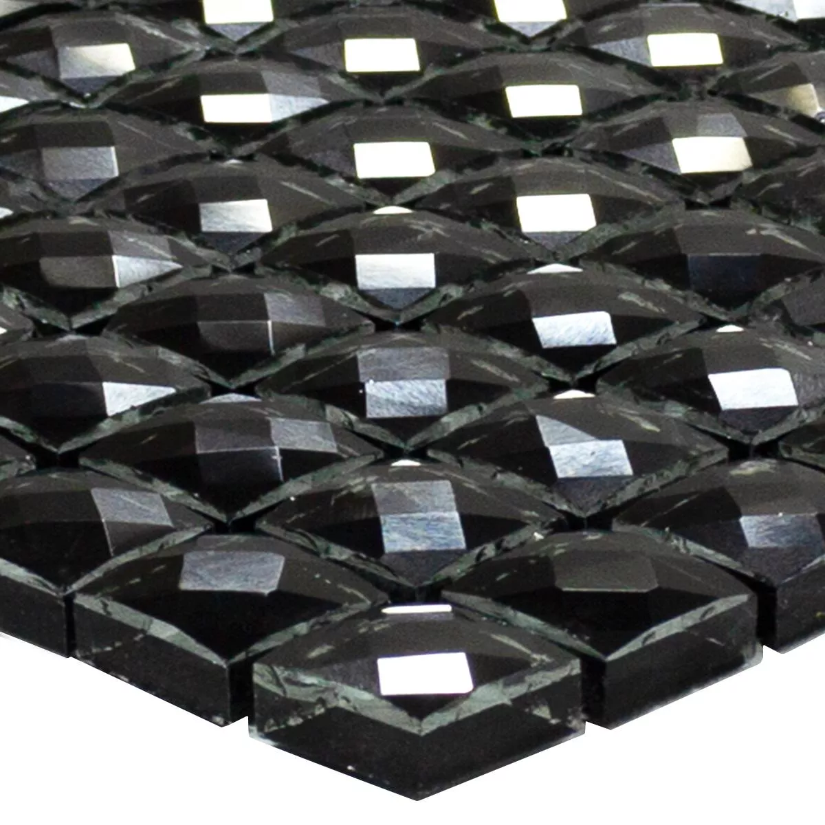 Stakleni Mozaik Pločice Black Diamond