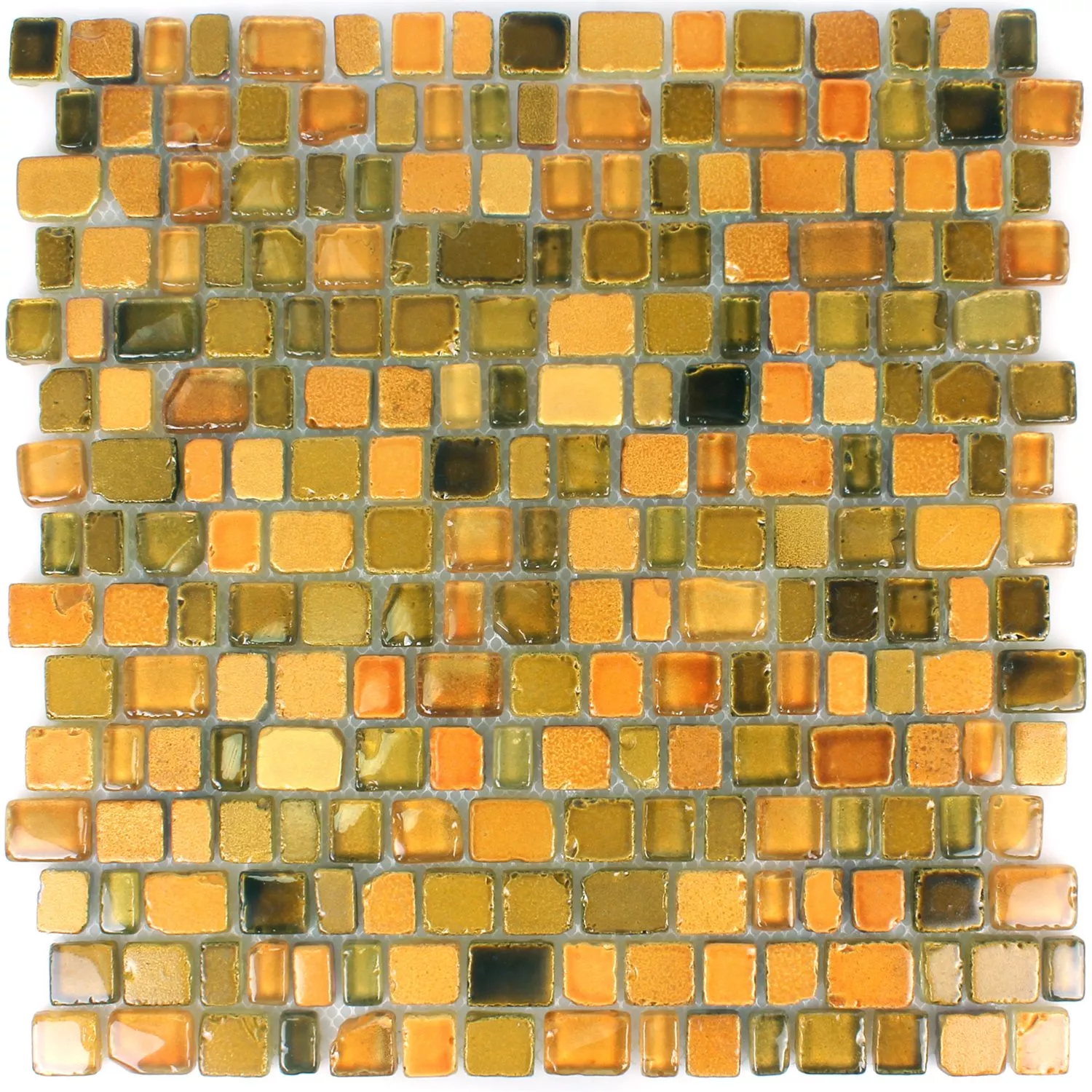Mozaik Pločice Staklo Roxy Žuta