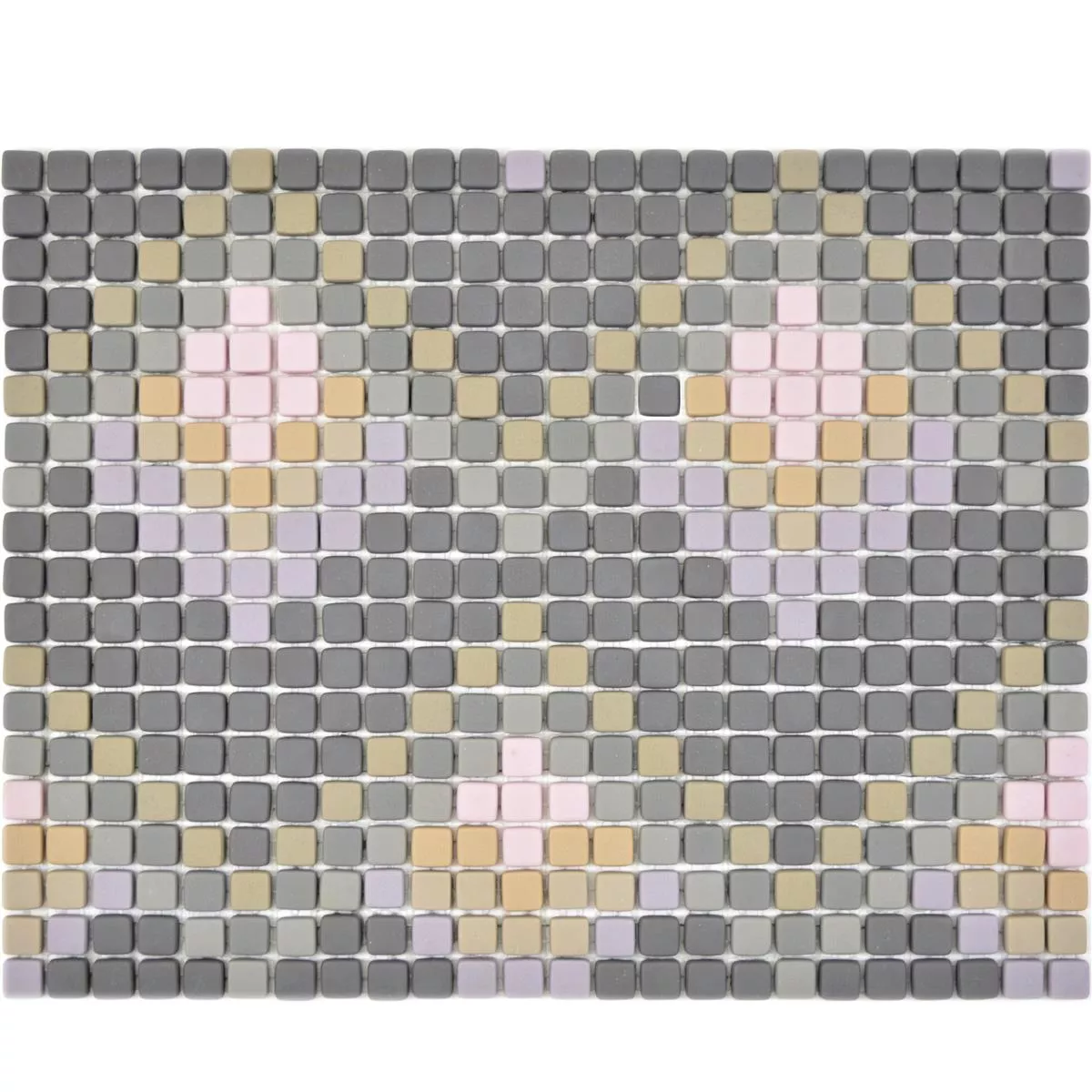 Stakleni Mozaik Pločice Haramont Tamnosiva