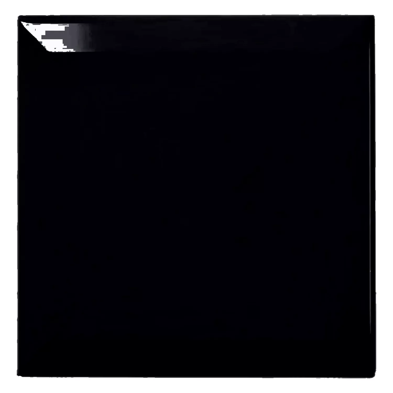 Metro pločica Crna Sjajne 15x15 cm Faceta Eris Negro