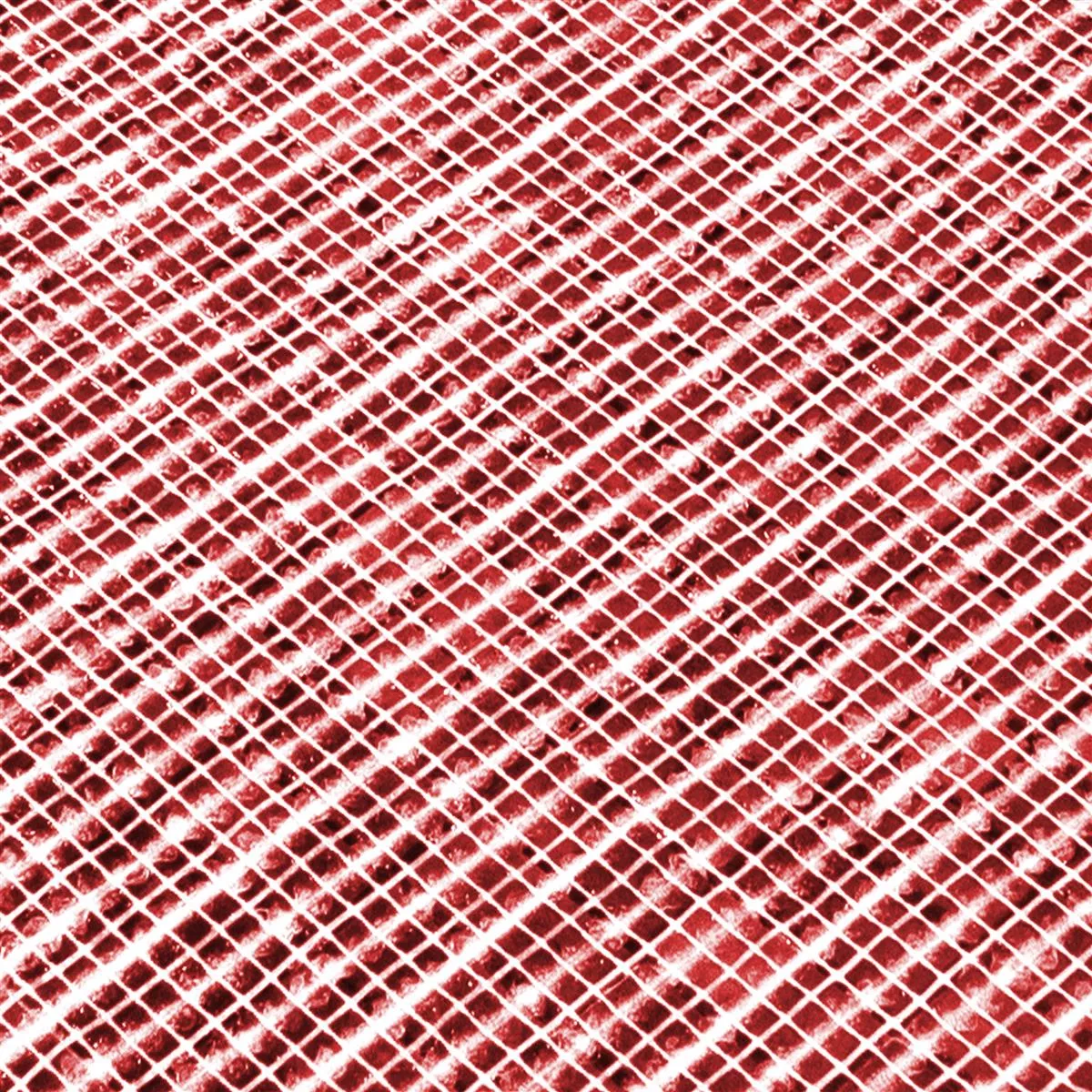 Stakleni Mozaik Pločice Vera Crvena Mix
