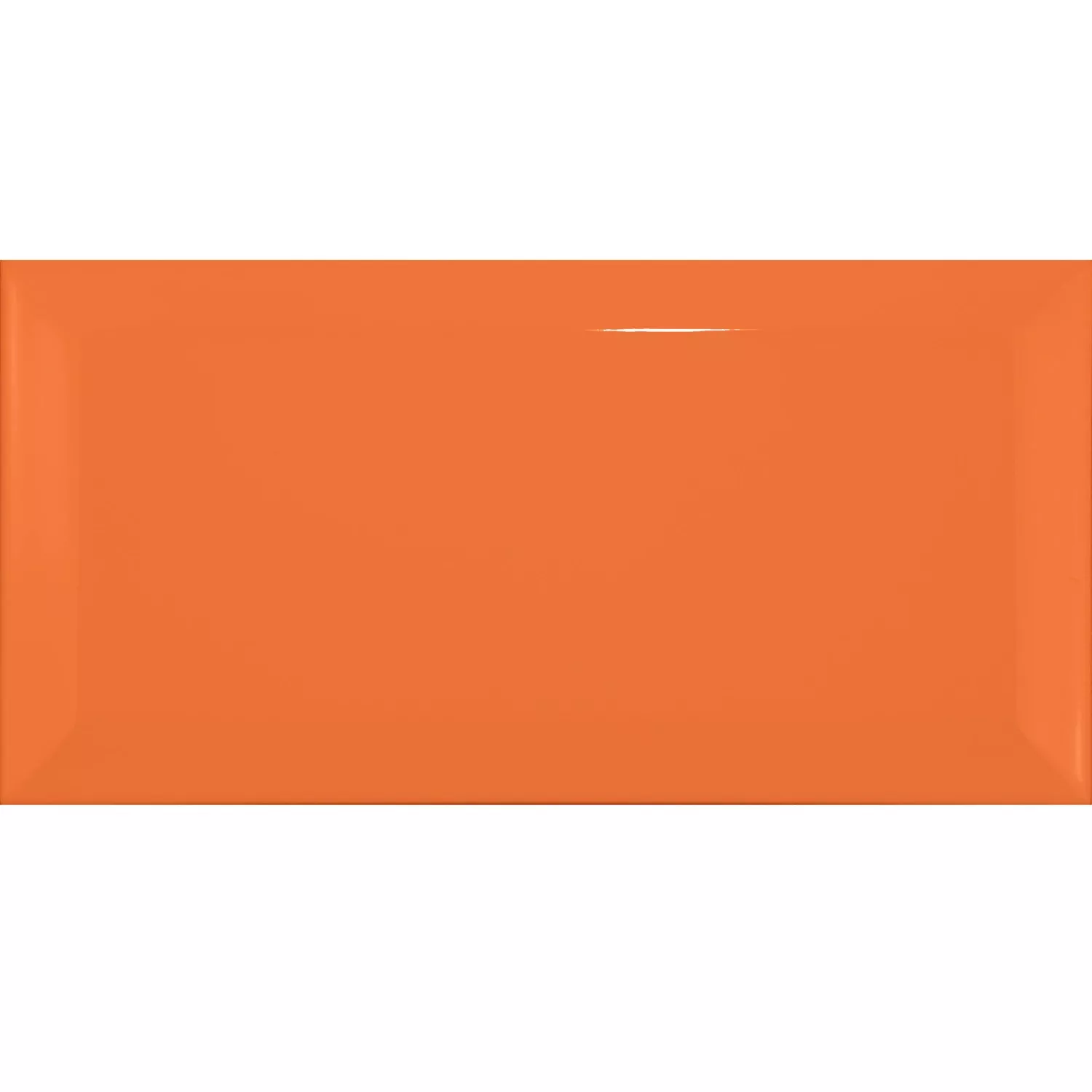 Metro pločica Narančasta Sjajne 7,5x15 cm Faceta Pitcox Naranja