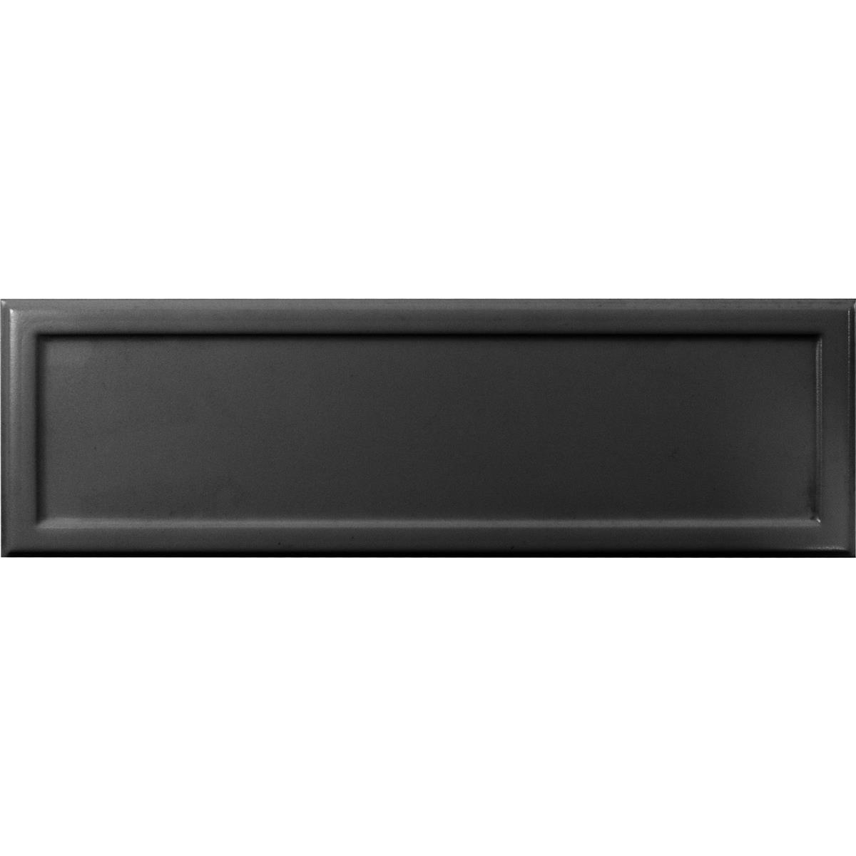 Metro Zidne Pločica Kennedy 10x30cm Crna