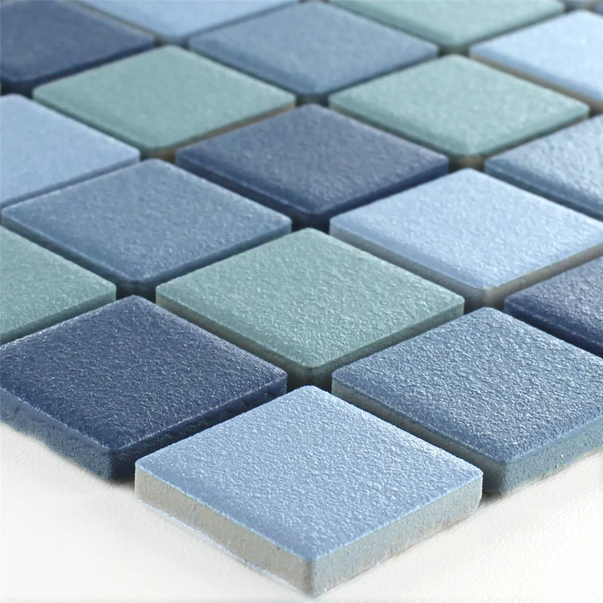 Mozaik Pločice Keramika Protuklizan Plava Mix