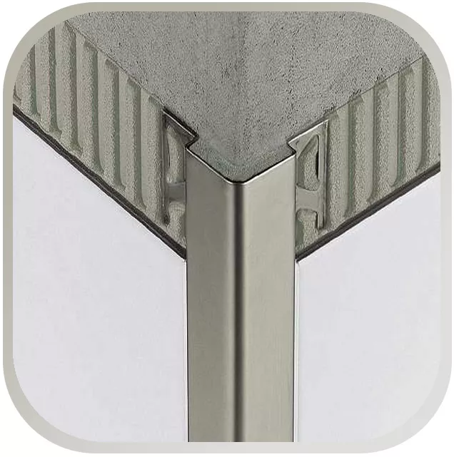 Zaštita rubova kutnog profila od nehrđajućeg čelika Zaštita rubova kutnog profila od nehrđajućeg čelika