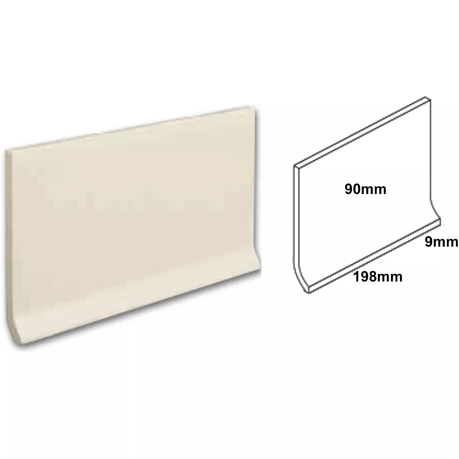 Holker Profil Courage Siva Mat 20x9cm Holker Profil Courage Siva Mat 20x9cm