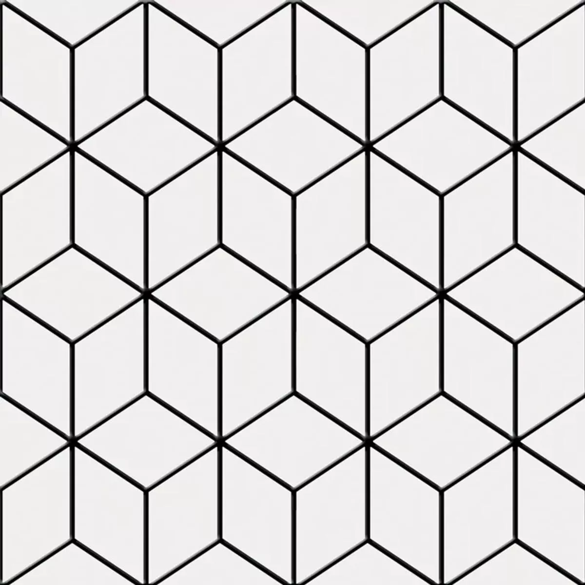 Skyros Crna Bijela 25x25 cm