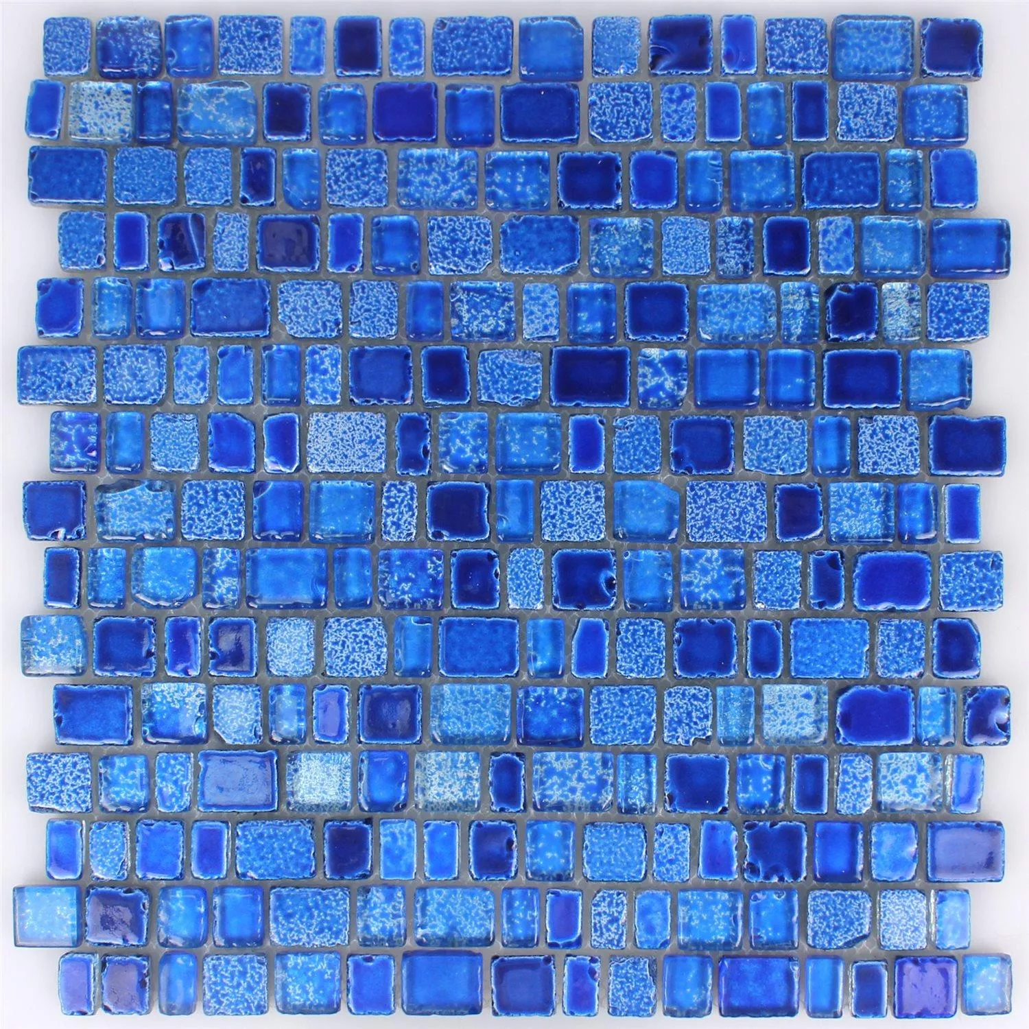 Mozaik Pločice Staklo Roxy Plava
