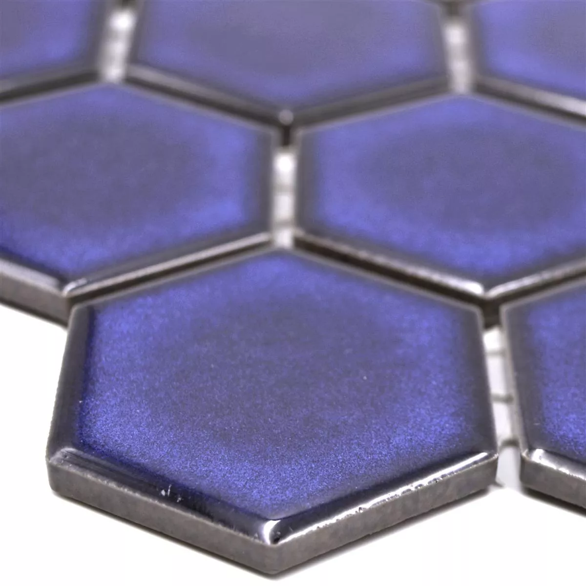 Keramički Mozaik Salomon Šesterokut Kobalt Plava H51