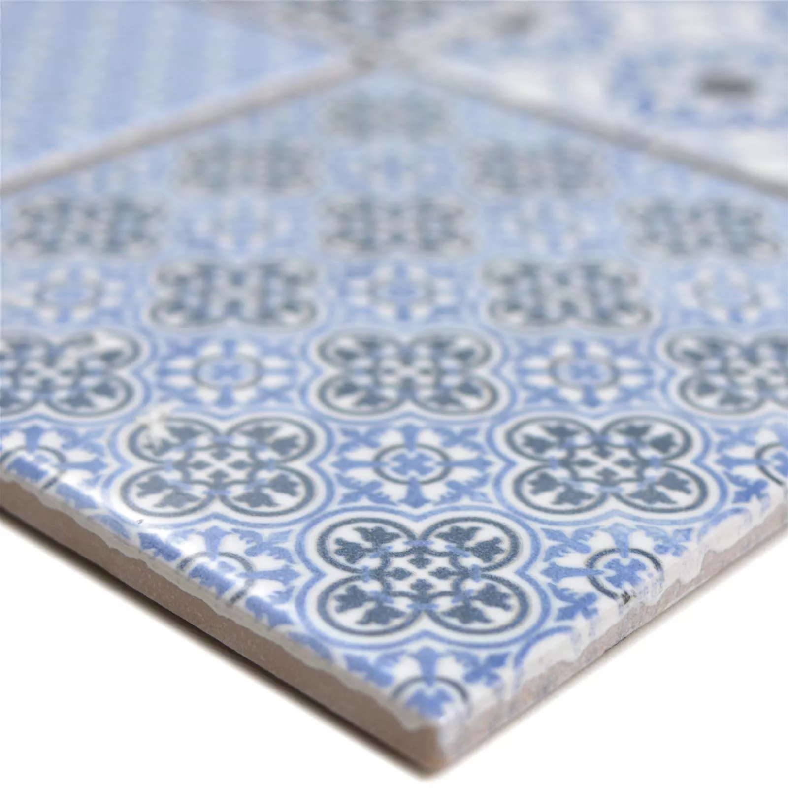 Keramika Mozaik Pločice Daymion Retro Izgled Plava 97