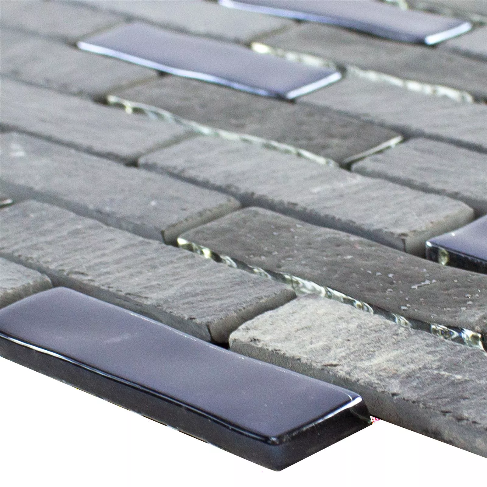 Mozaik Staklo Prirodni Kamen Concetto Samoljepljiv Crna Mozaik Staklo Prirodni Kamen Concetto Samoljepljiv Crna