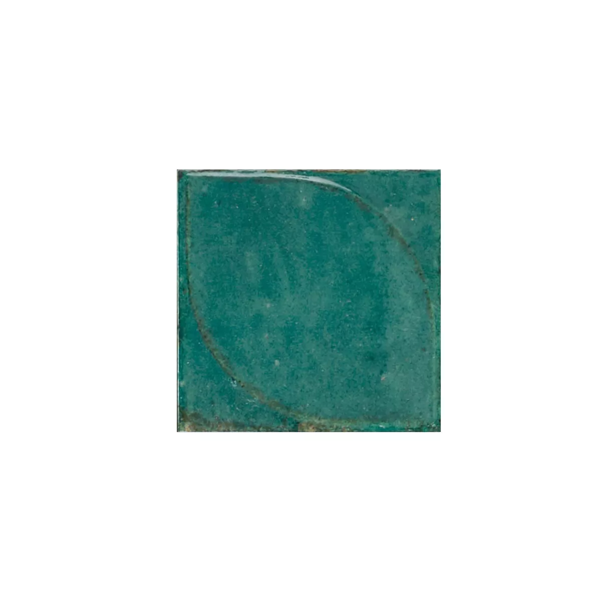 Maryland Emerald Sjajne 3D Strukturiran 10x10 cm