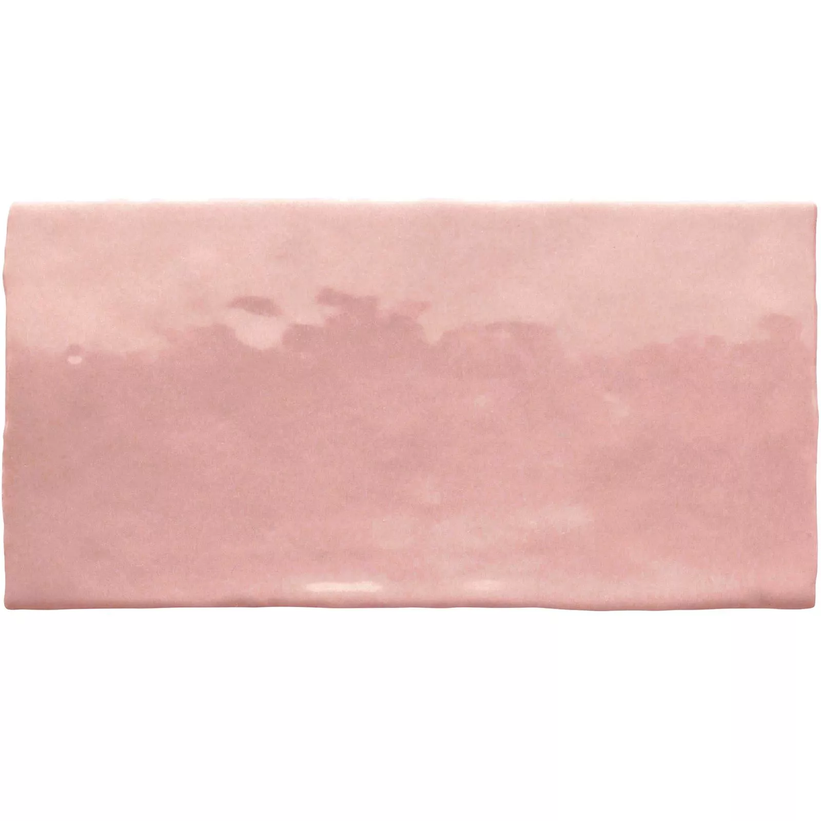 Uzorak Zidne Pločica Algier Ručno Izrađen 7,5x15cm Pink