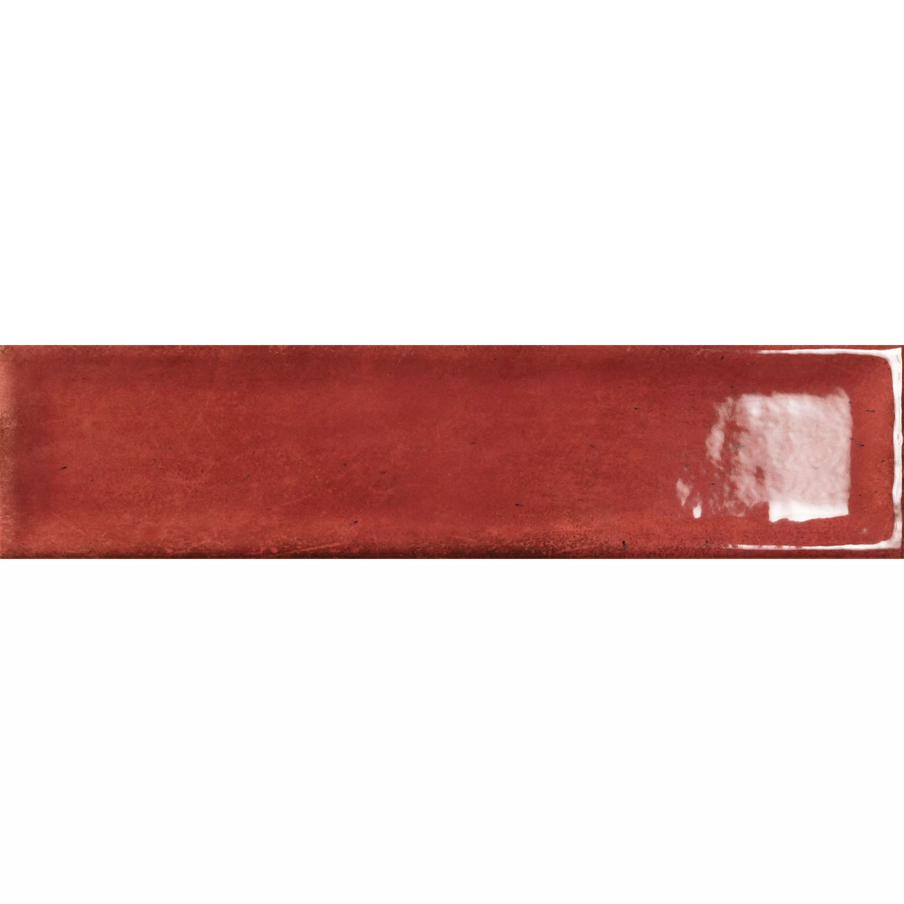 Uzorak Zidne Pločice Pascal Sjajne Unutra Faceta Crvena 7,5x30cm