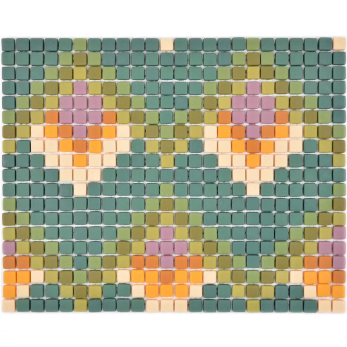 Stakleni Mozaik Pločice Haramont Zelena