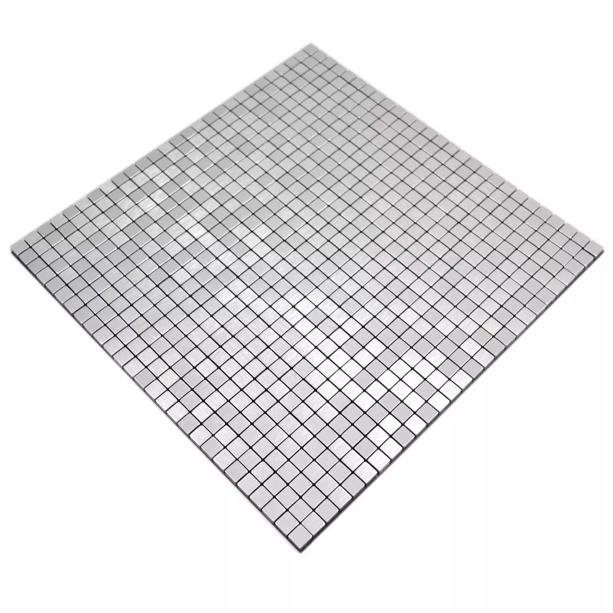 Uzorak Metal Mozaik Pločice Wygon Samoljepljiv Srebrna 