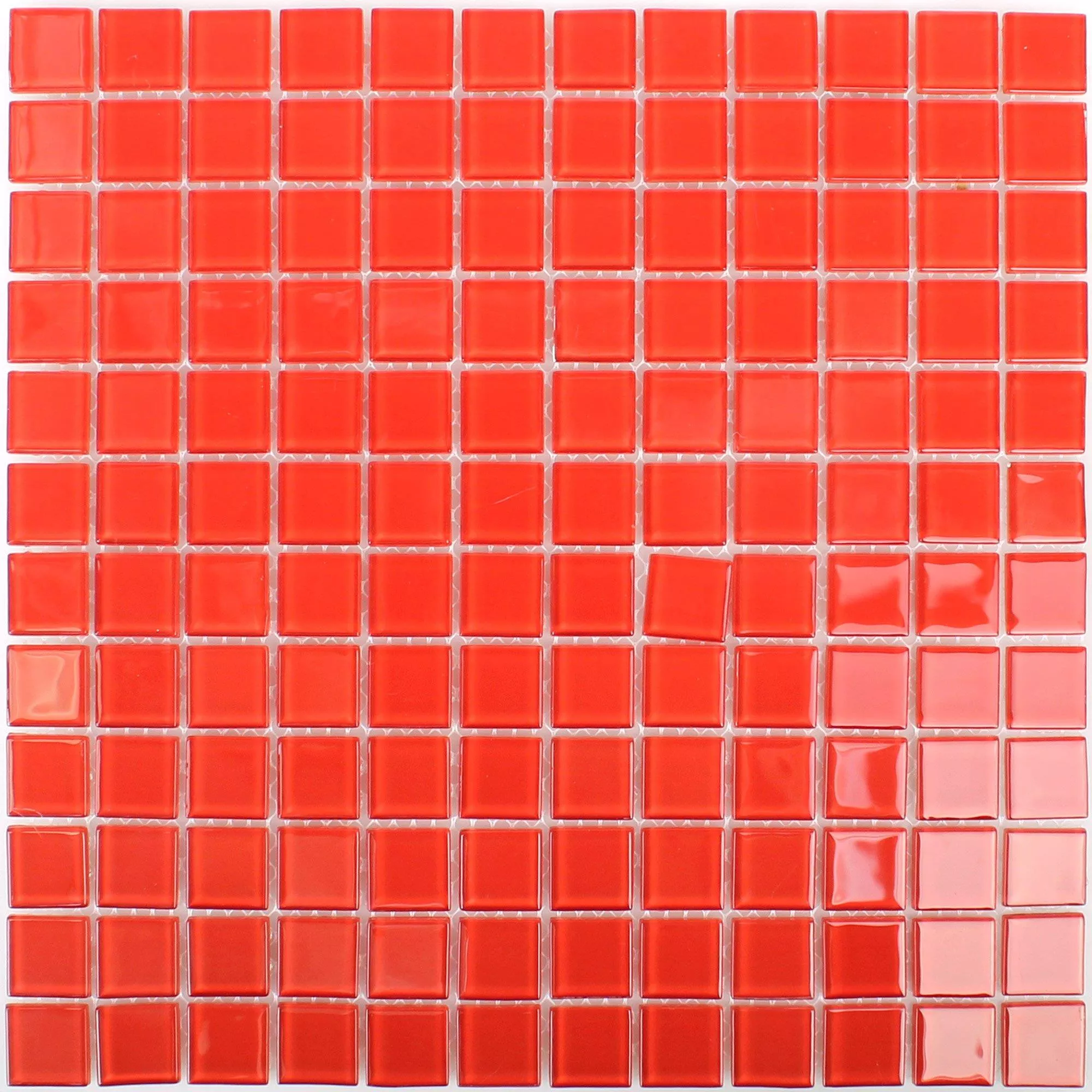 Stakleni Mozaik Pločice Florida Crvena