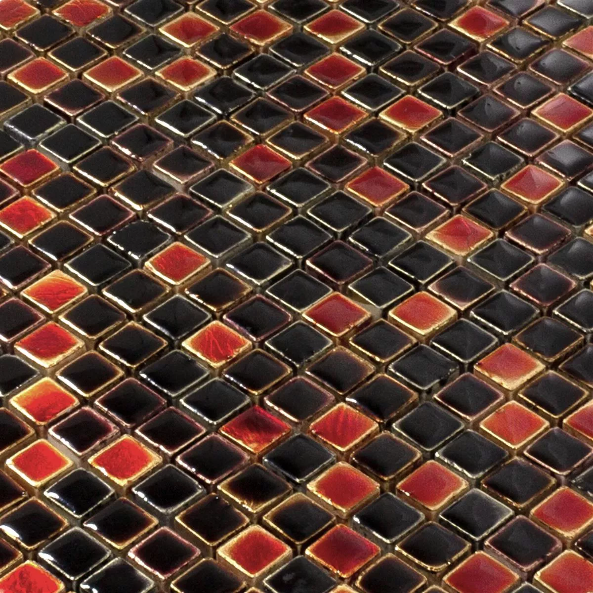 Prirodni Kamen Mozaik Pločice Firestone Crvena Mix