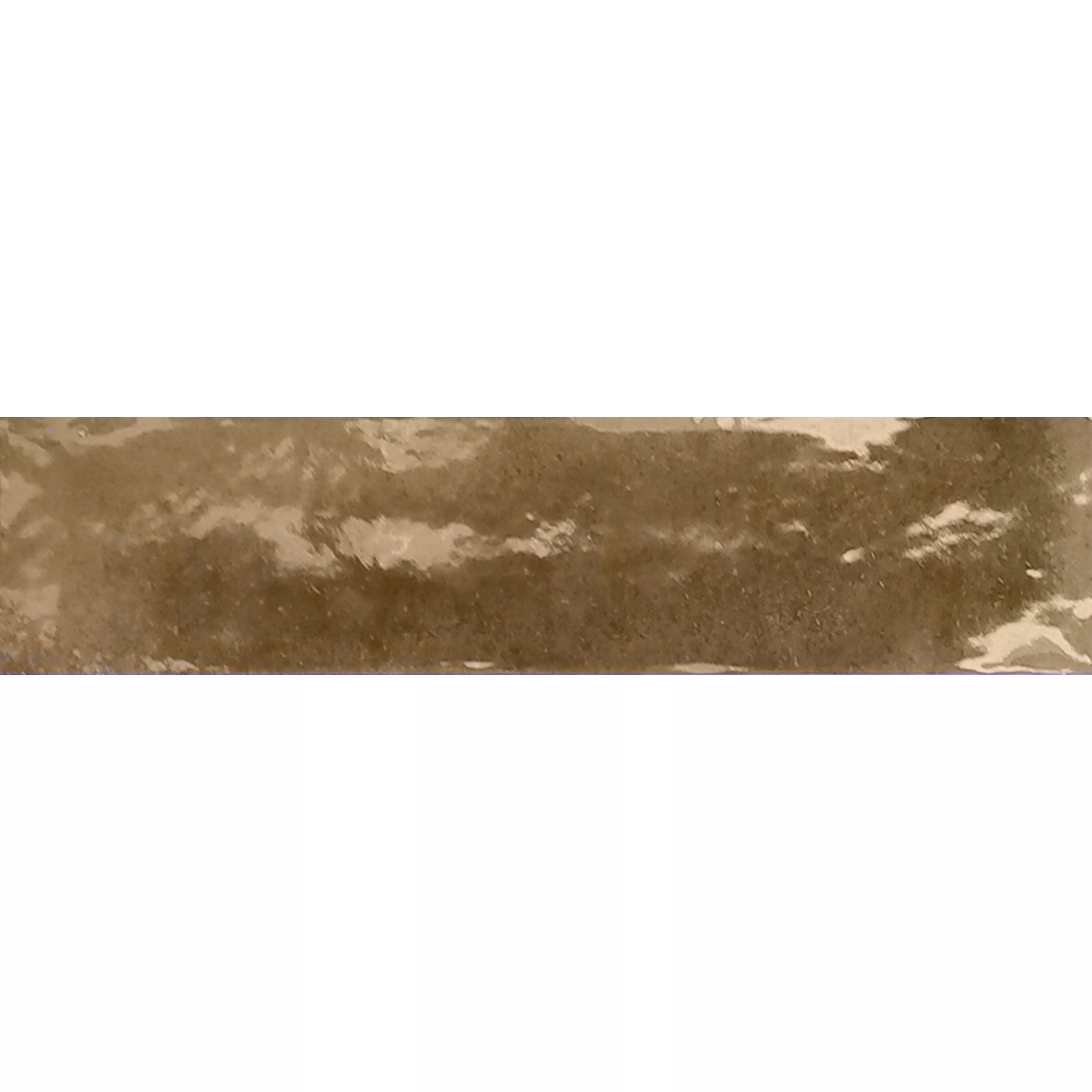 Zidne Pločice Laguna Sjajne Valovit Smeđa 6x24cm Zidne Pločice Laguna Sjajne Valovit Smeđa 6x24cm