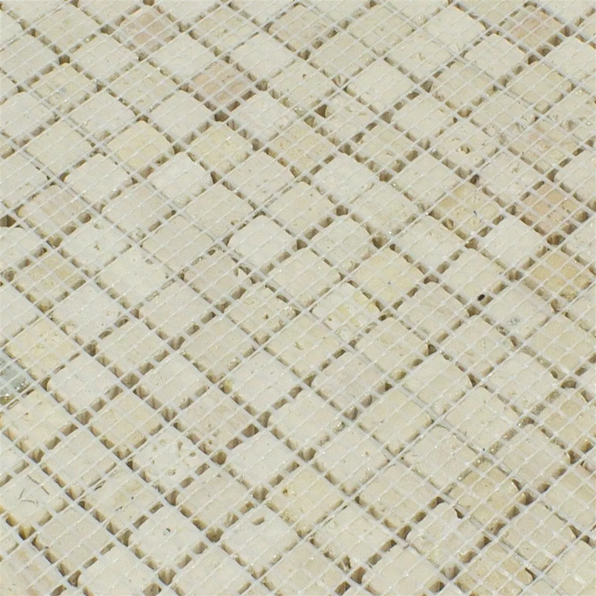 Mramor Mozaik Od Prirodnog Kamena Pločice Antika Mix Srebrna Krem
