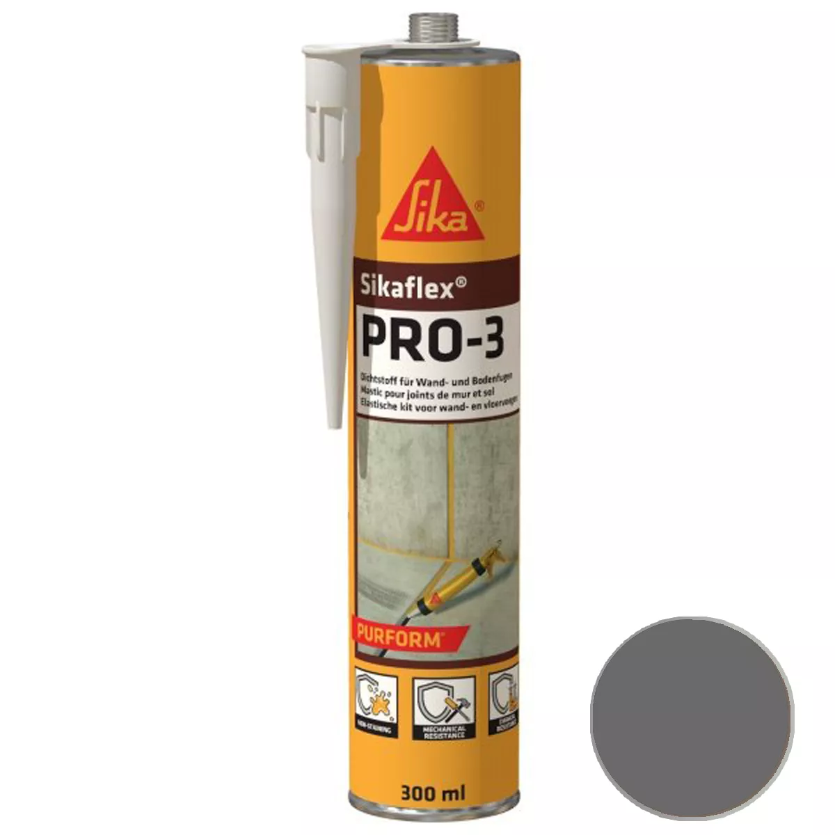 Brtvilo za fuge Sikaflex Pro-3 Purform Dark Grey 300 ml