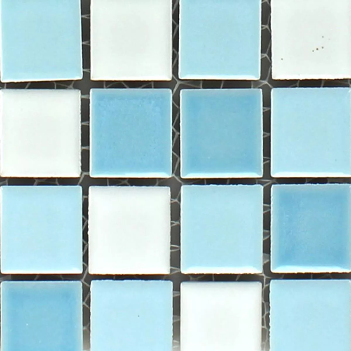 Uzorak Mozaik Pločice Keramika Bodaway Plava Bijela 