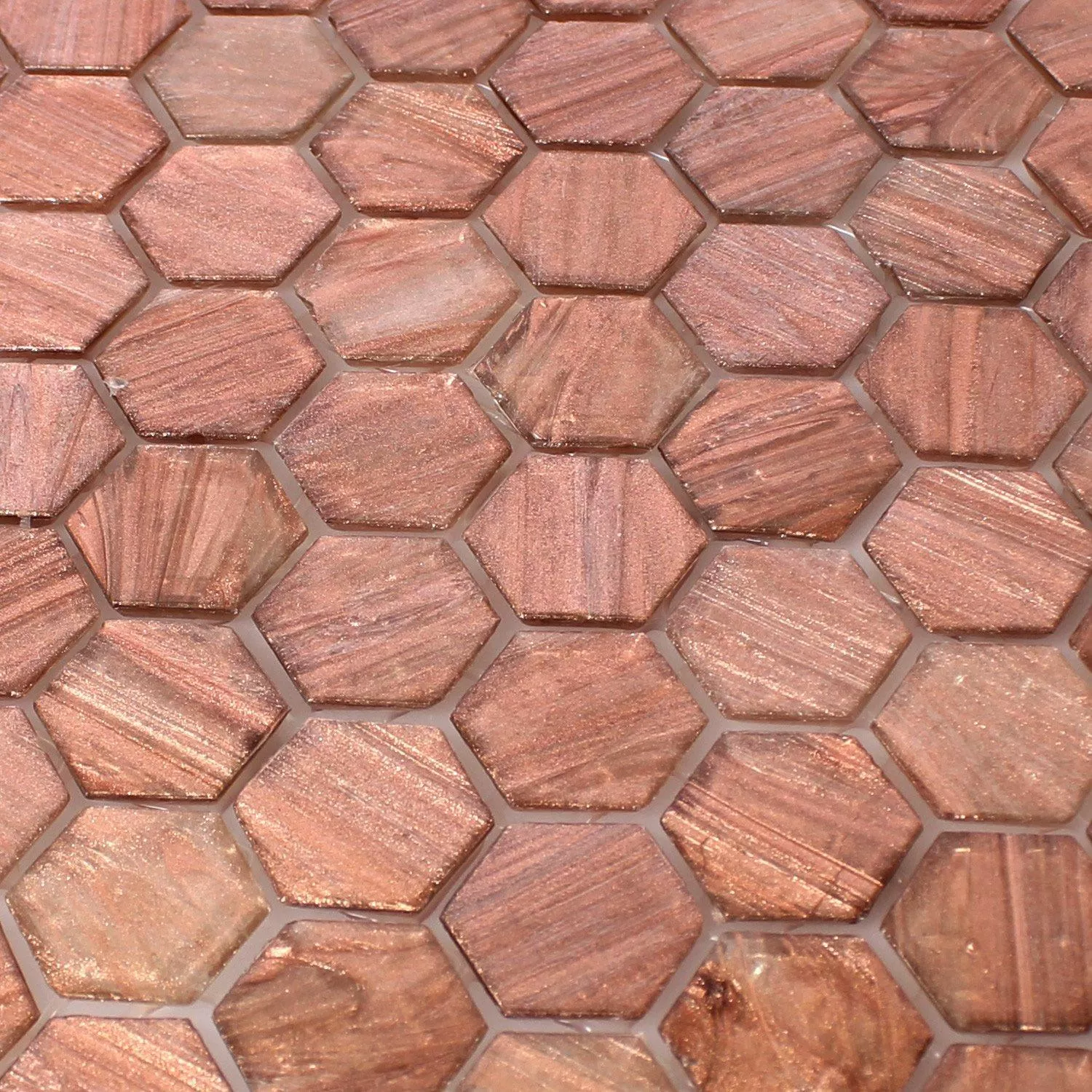 Mozaik Pločice Trend-Vi Staklo Heksagonalno 222