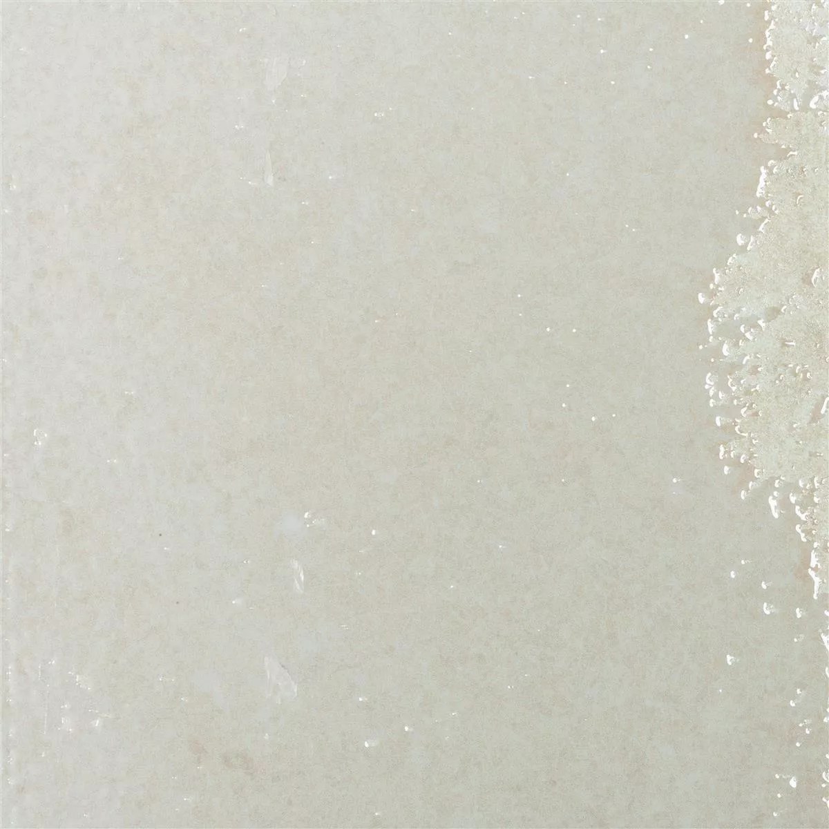 Zidne Pločice Lara Sjajne Valovit 15x15cm Bijela Zidne Pločice Lara Sjajne Valovit 15x15cm Bijela