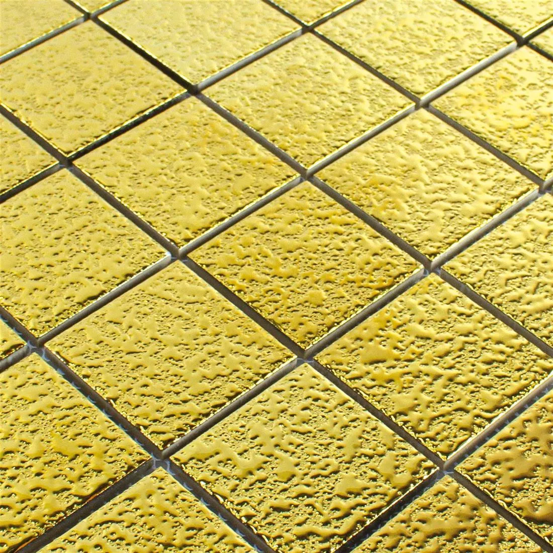 Keramički Mozaik Pločice Jackson Zlatna Kovan