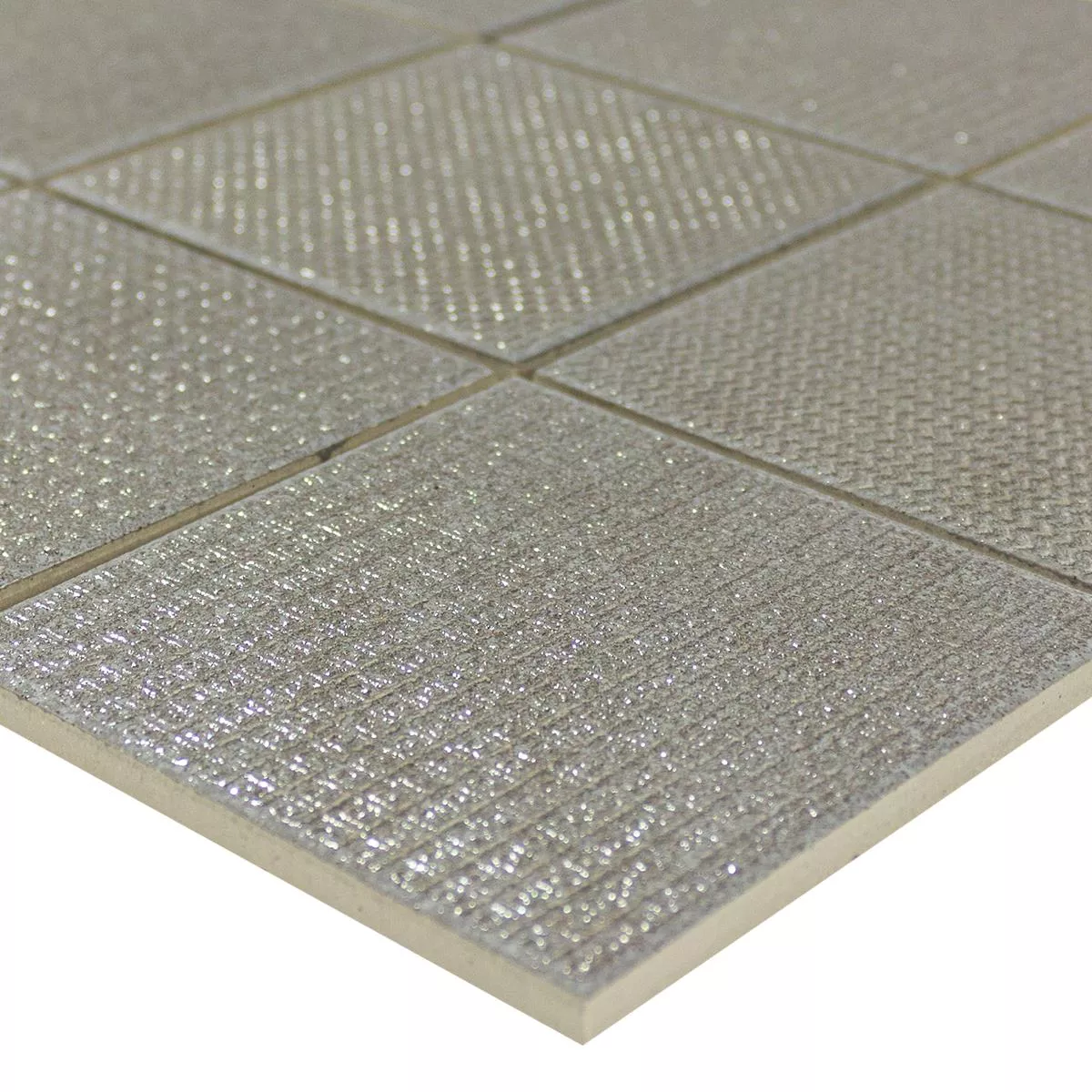 Keramički Mozaik Pločice Areora Metallic Siva Keramički Mozaik Pločice Areora Metallic Siva