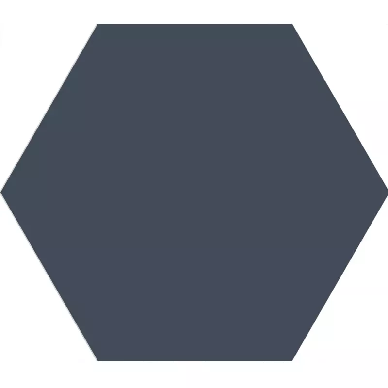 Loire Plava Šesterokut Strukturiran 23x27 cm