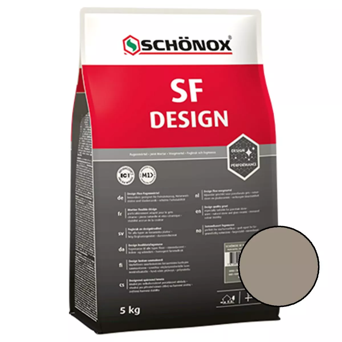 Fug masa Schönox SF Design Sand Gray 5 kg