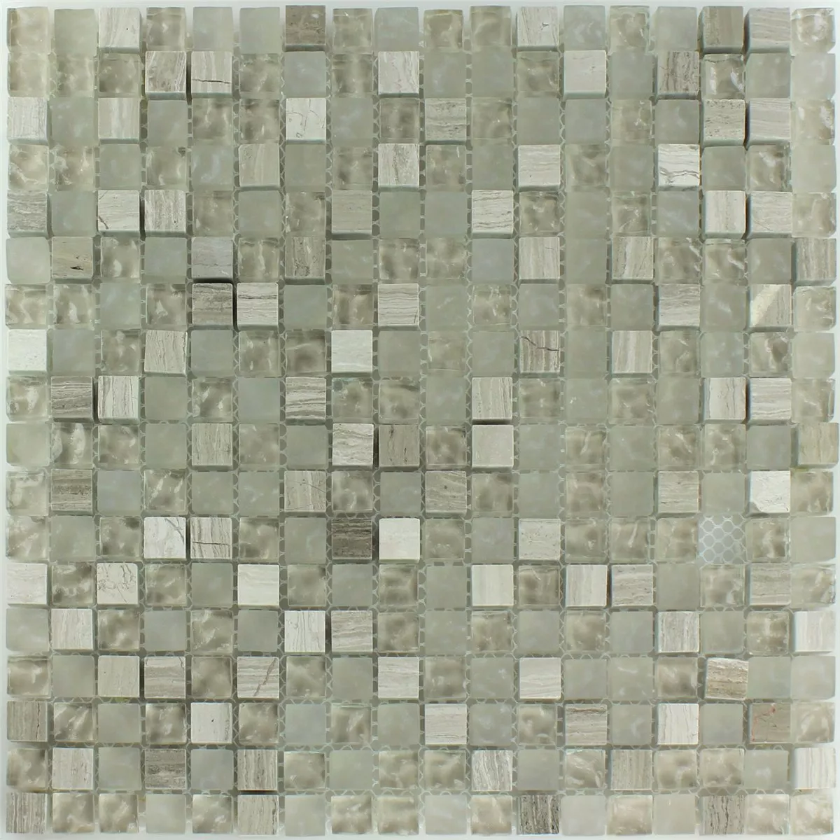 Mozaik Pločice Staklo Mramor Burlywood Lomljen