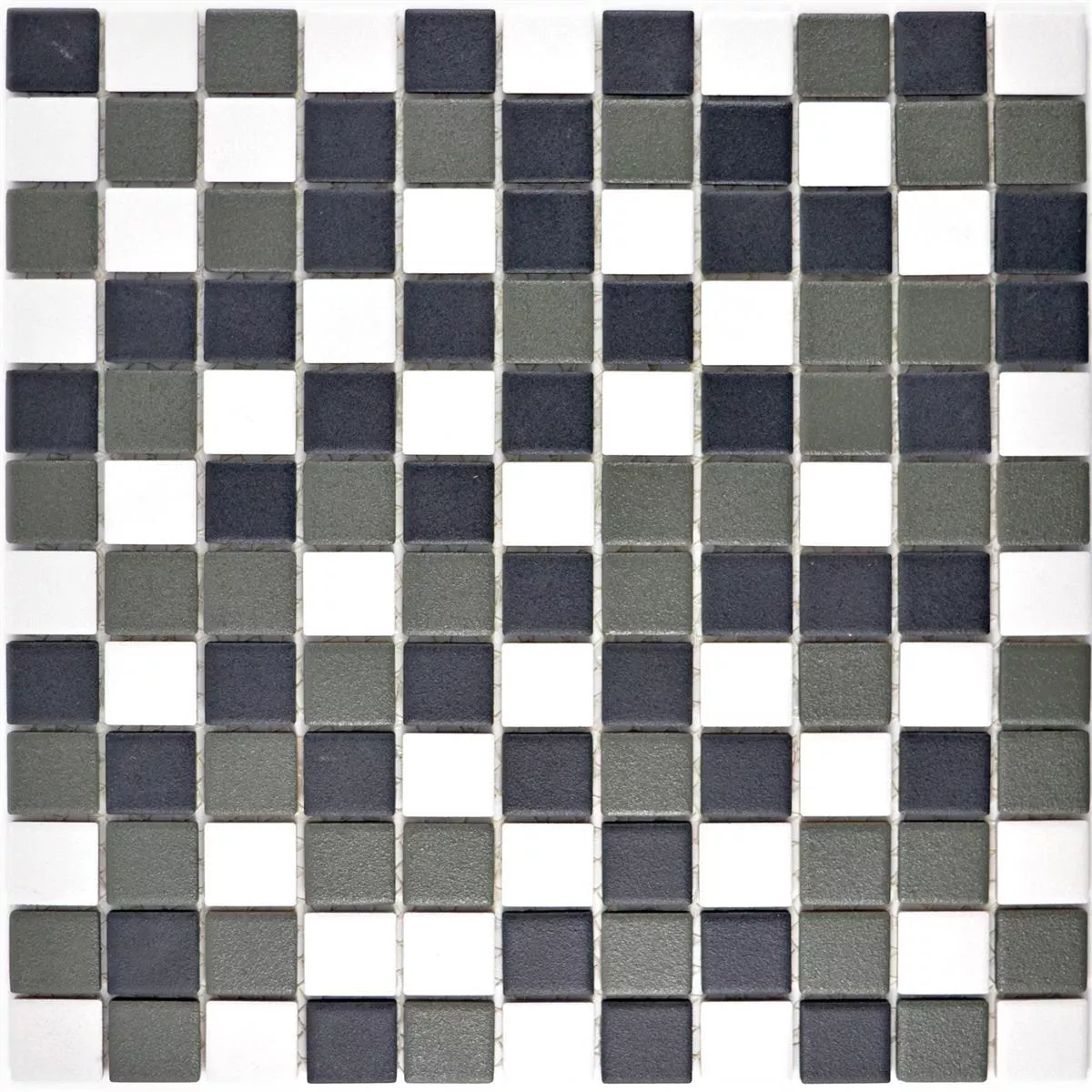 Keramika Mozaik Pločice Heinmot Crna Bijela Metal R10 Q25