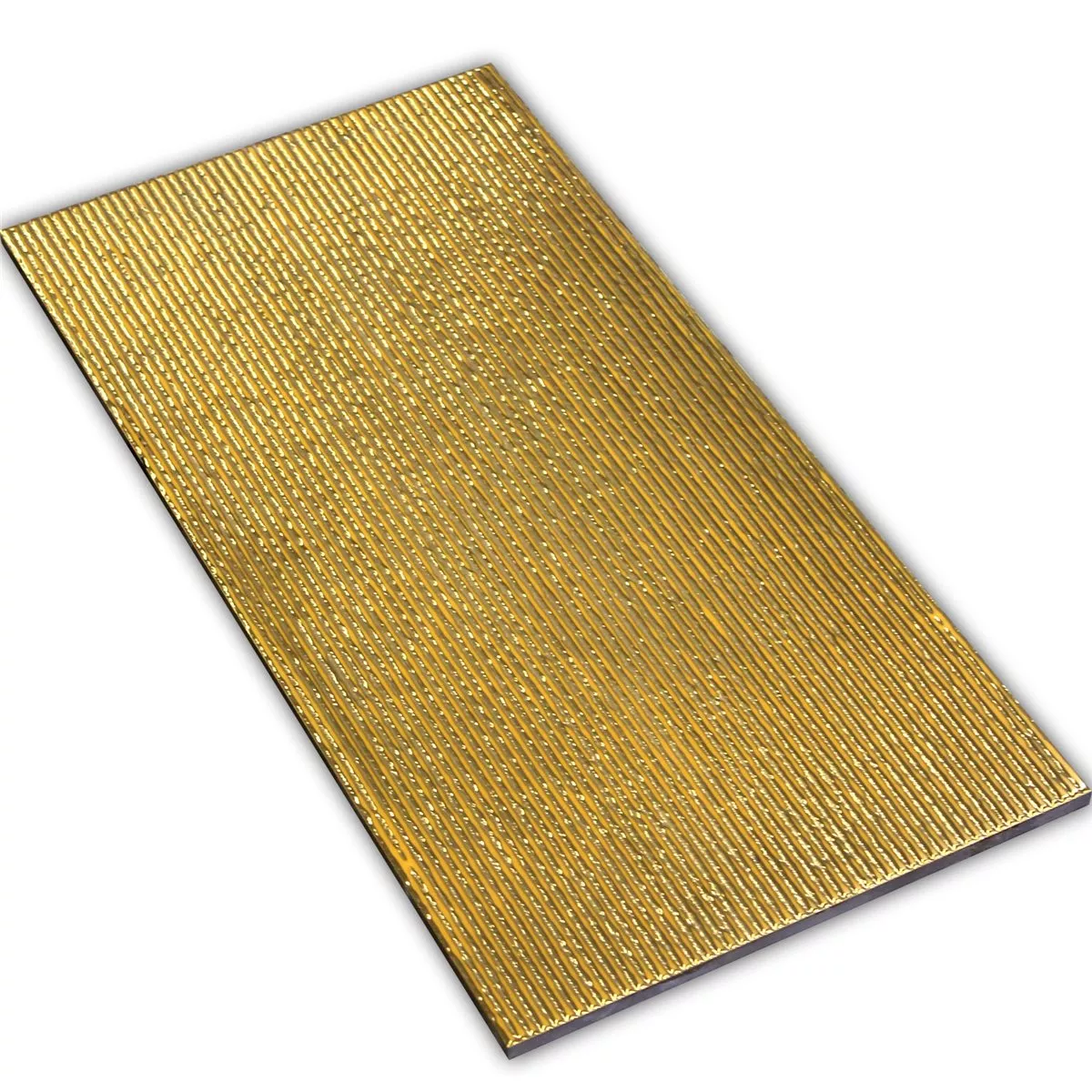 Zidna Dekoracija Pločica Zlatna 30x60cm