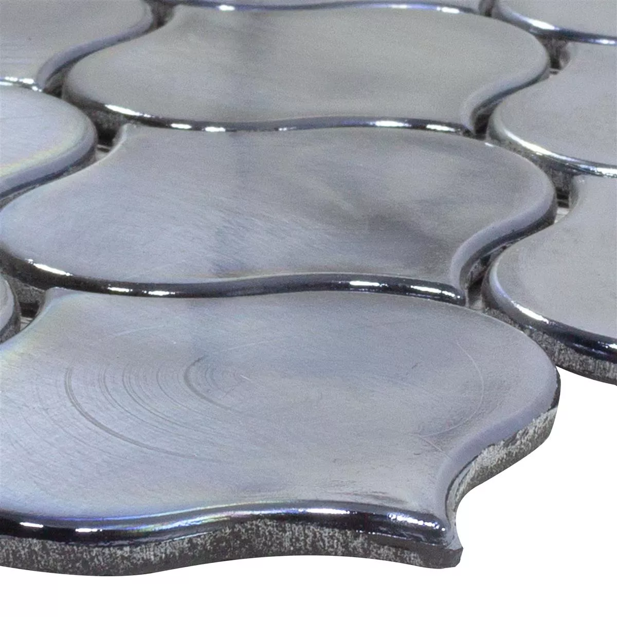 Stakleni Mozaik Pločice Andalucia Arabesque Crna Stakleni Mozaik Pločice Andalucia Arabesque Crna