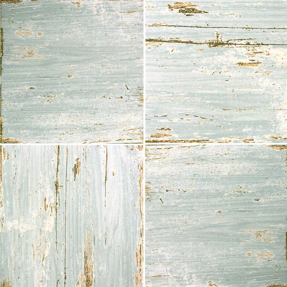 Podna Pločica Vintage Drvo R10 Plava 18,5x18,5cm