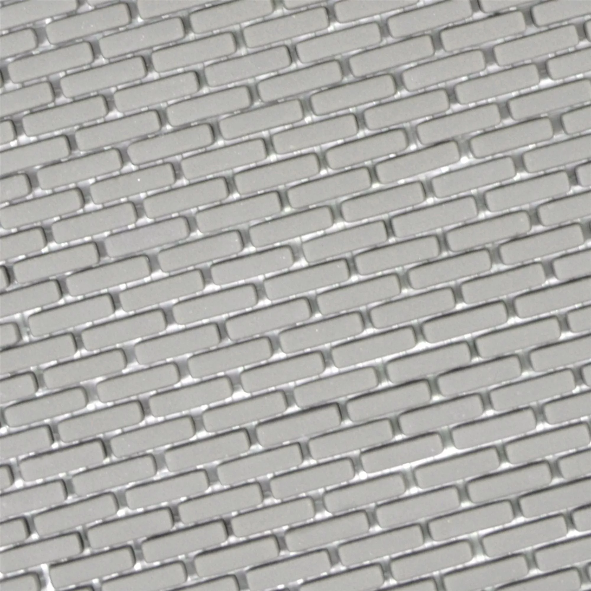 Uzorak Stakleni Mozaik Pločice Kassandra Siva Smeđa Brick Mat