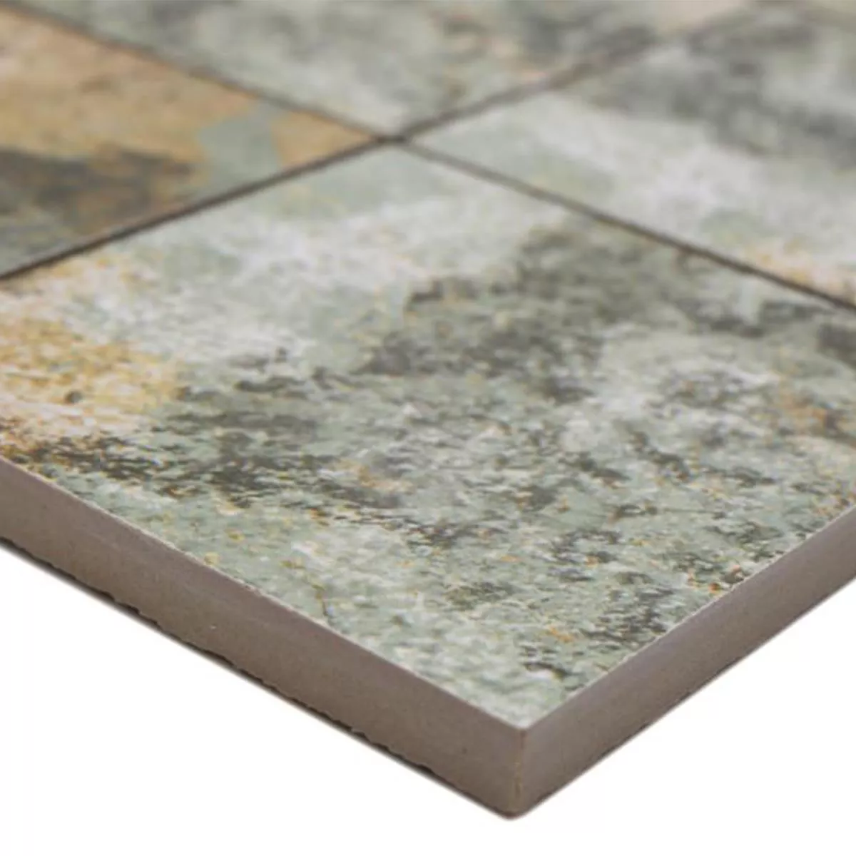 Keramički Mozaik Pločice Moonlight Smeđa Zelena 95x95mm