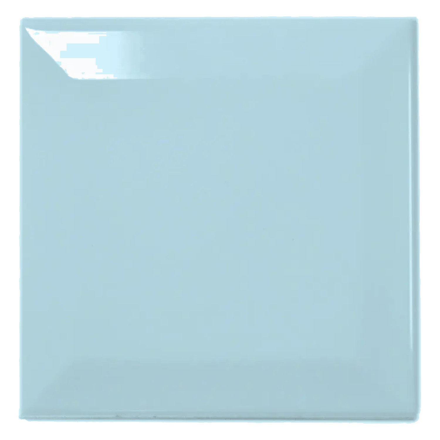 Metro pločica Plava Sjajne 10x10 cm Faceta Catarina Piscina