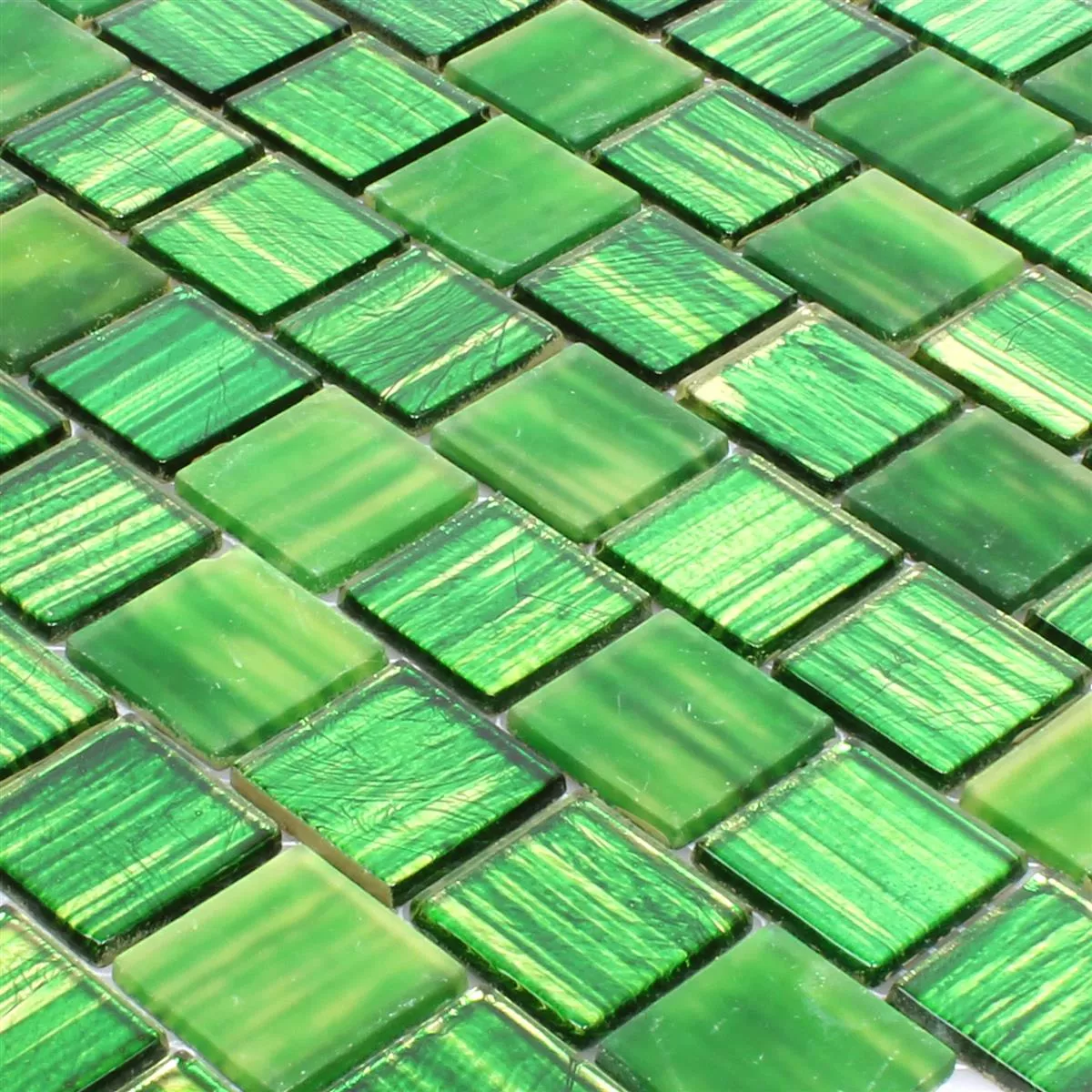 Stakleni Mozaik Pločice Lanzarote Zelena Uzak