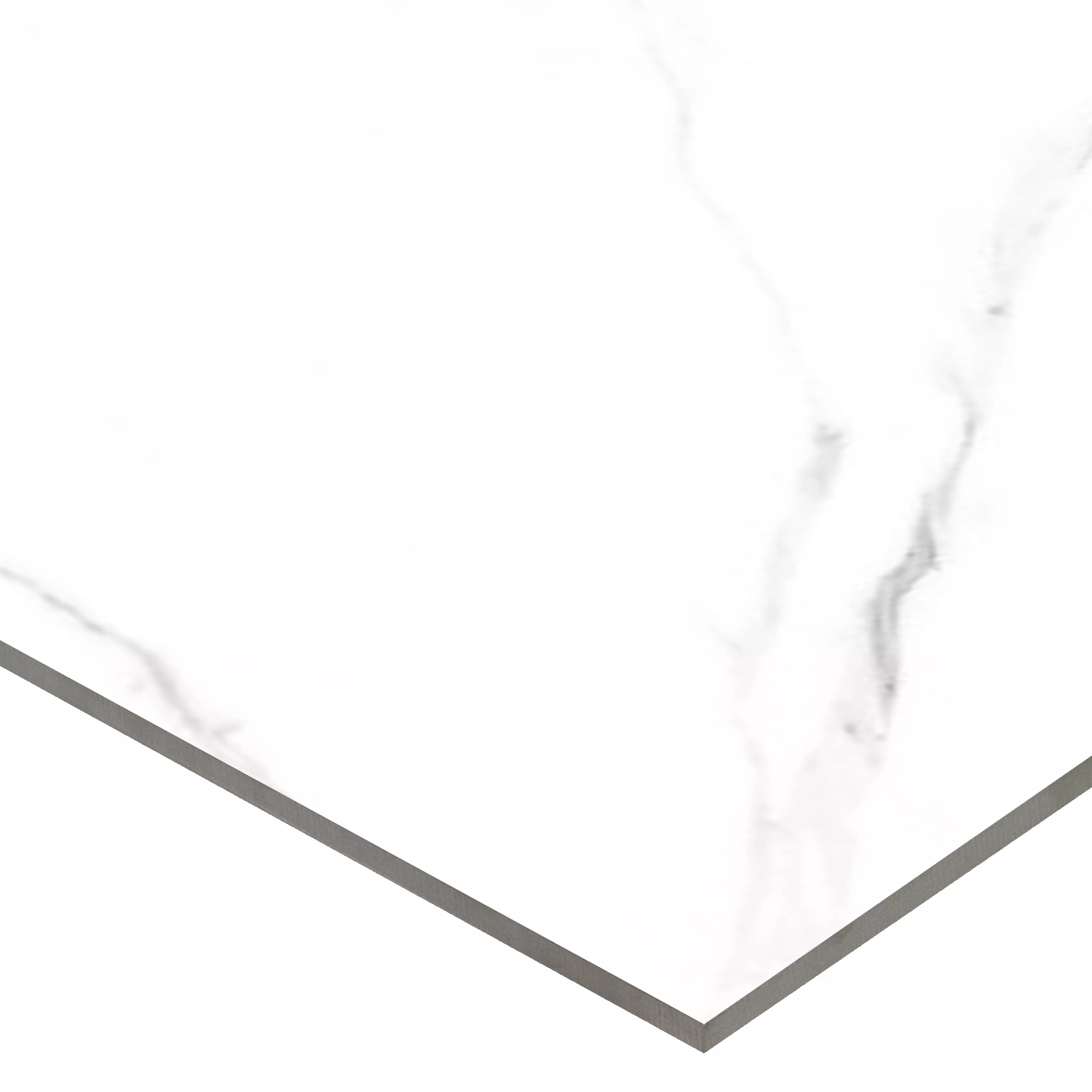 Podne Pločice Serenity Imitacija Mramora Poliran Bijela 60x60cm