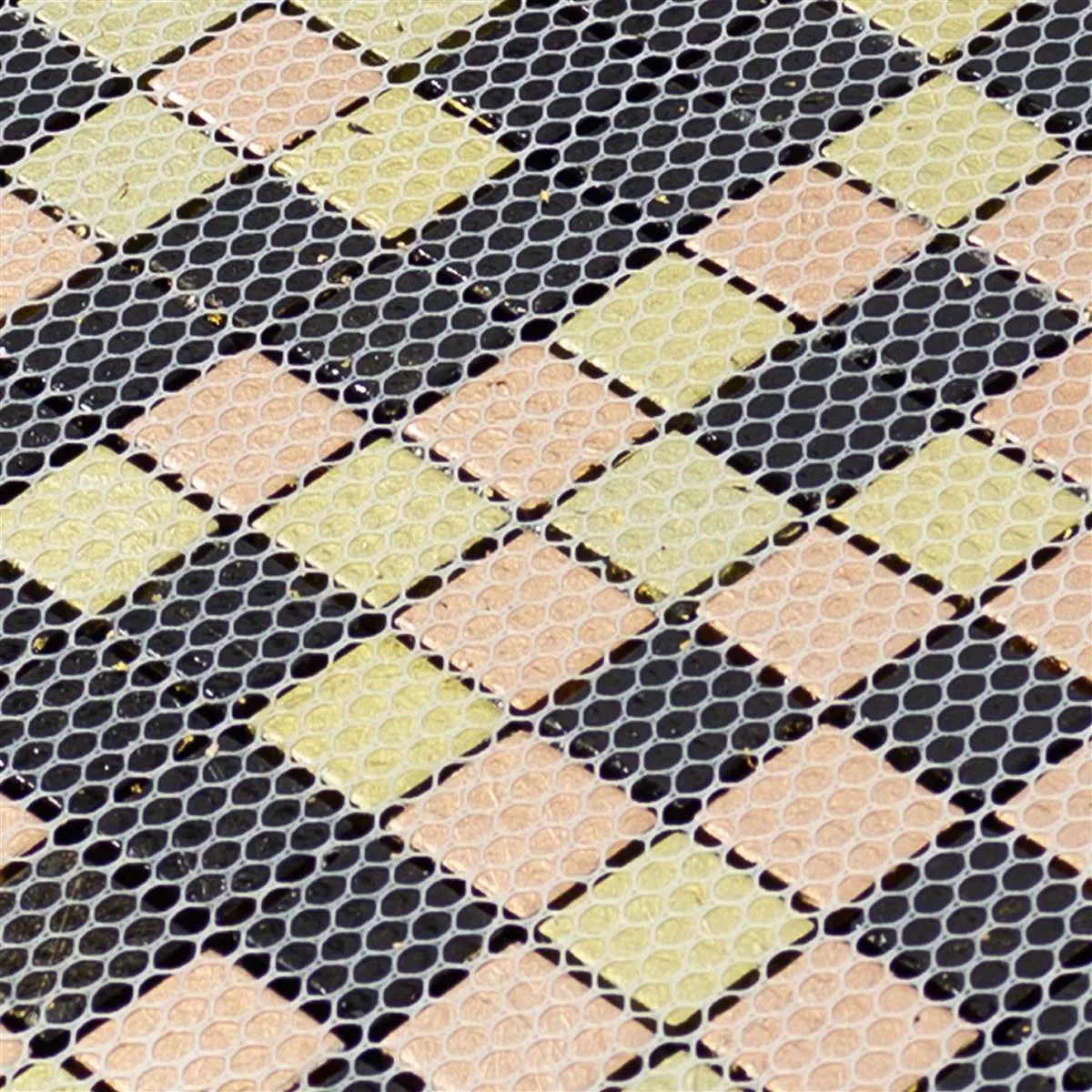 Stakleni Mozaik Pločice Curlew Žuta Narančasta 23 4mm
