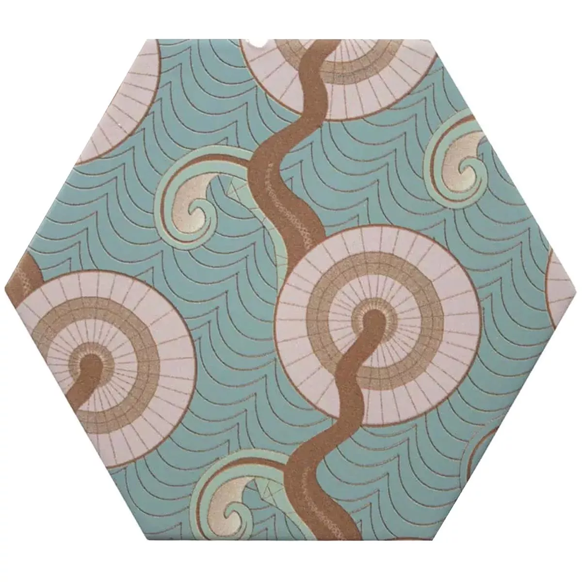 Gres Porculanske Pločice Pločice Modena Šesterokut Decor 2