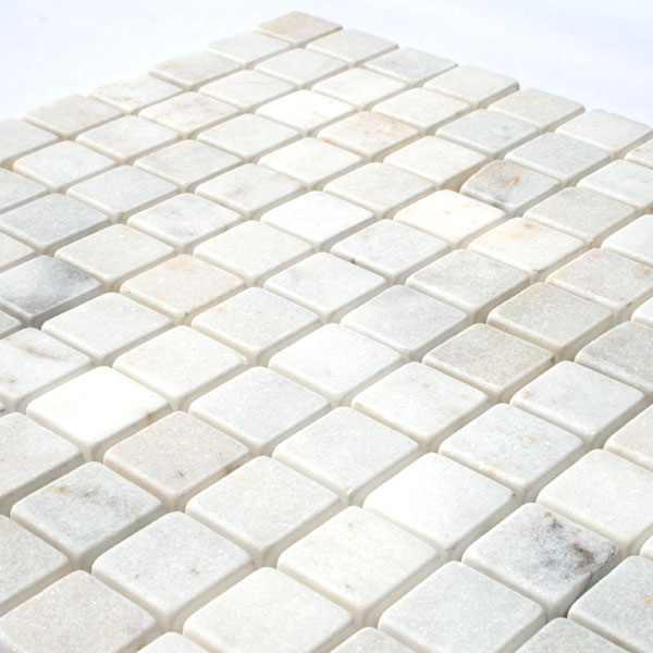 Mozaik Pločice Mramor 23x23x10mm Bijela