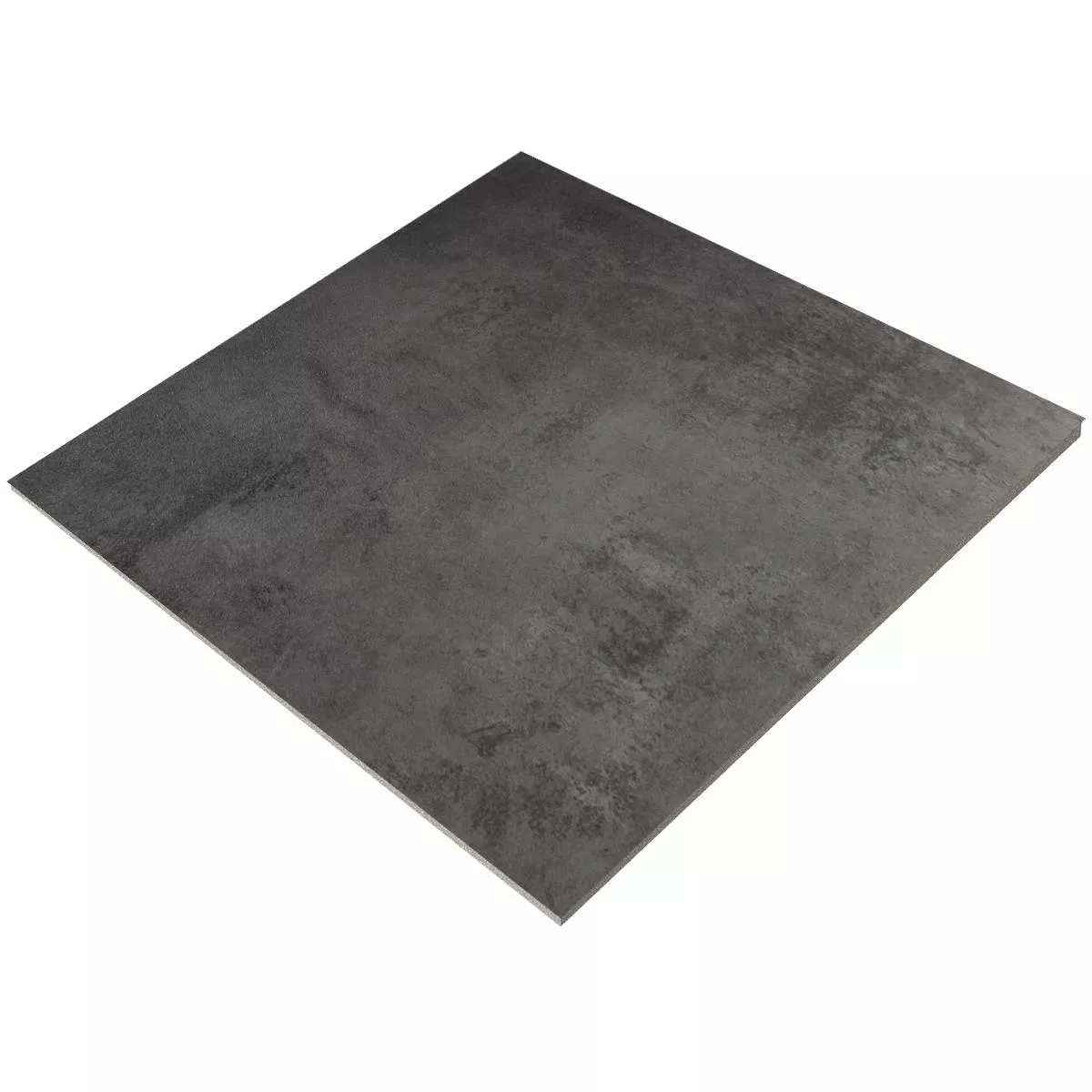 Podna Pločica Oyama Imitacija Metala 60x60cm Tamnosiva
