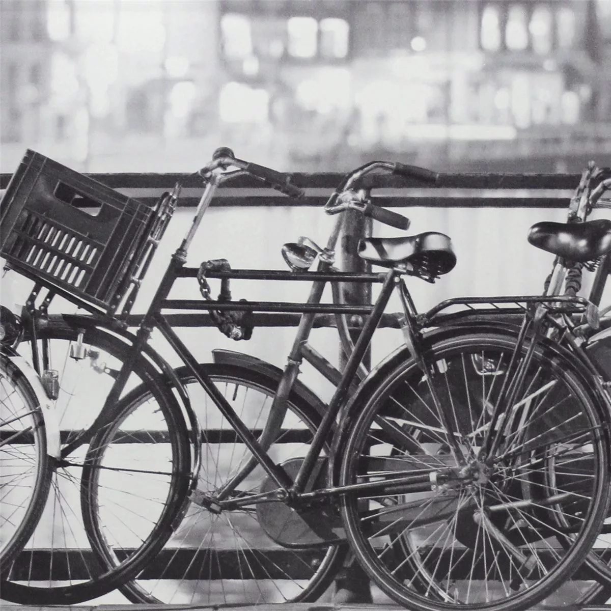 Amsterdam Dekoracija Pločice S Efektom Stakla Bicikl 20x50cm