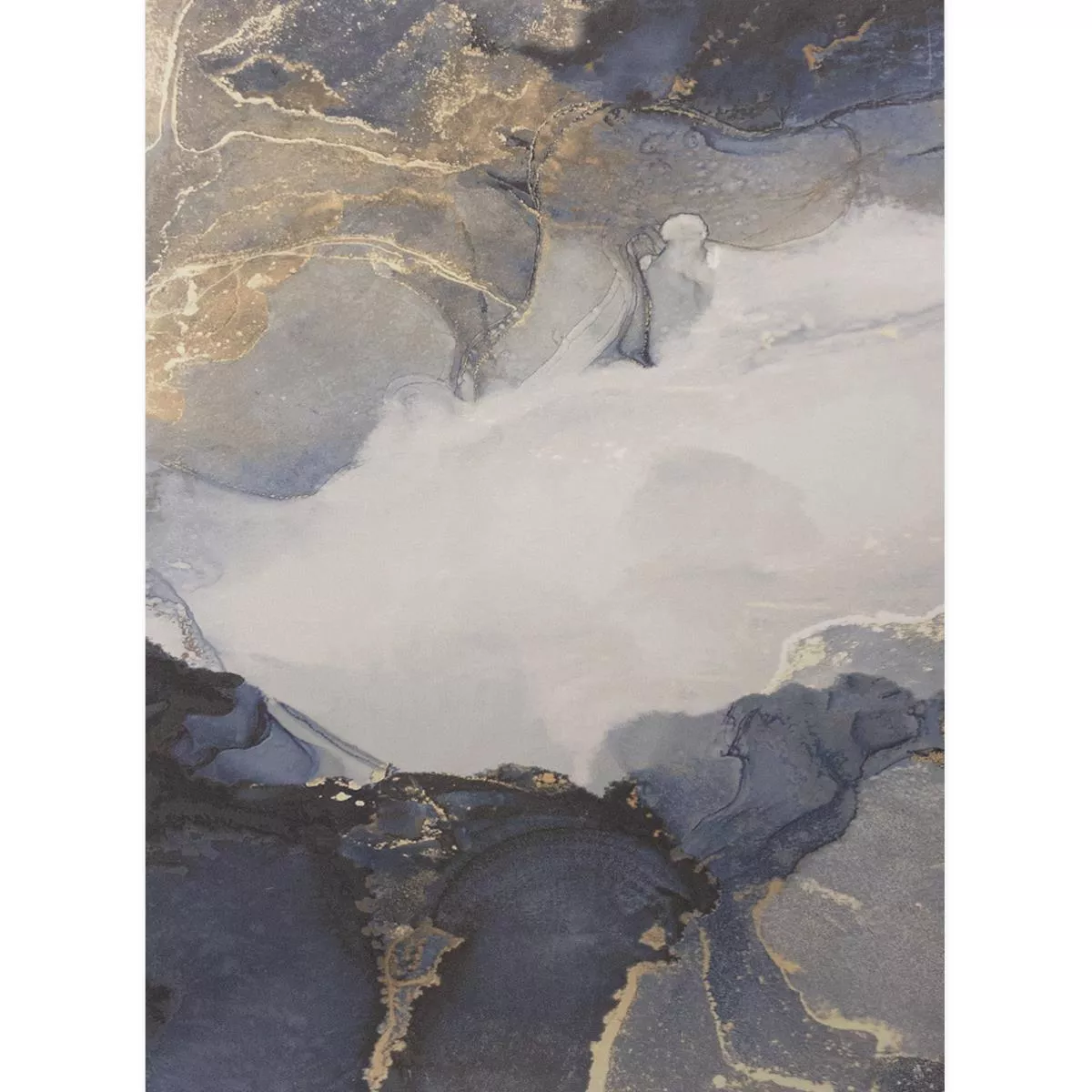 Podna Pločica Vinland Imitacija Mramora Poliran Plava Siva Zlatna 60x120cm Podna Pločica Vinland Imitacija Mramora Poliran Plava Siva Zlatna 60x120cm