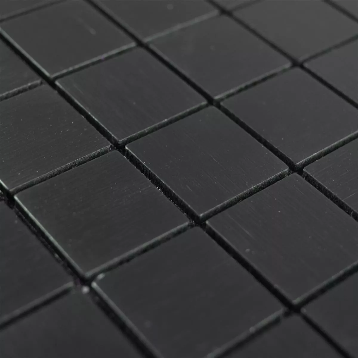 Metal Mozaik Pločice Wygon Samoljepljiv Crna 25mm