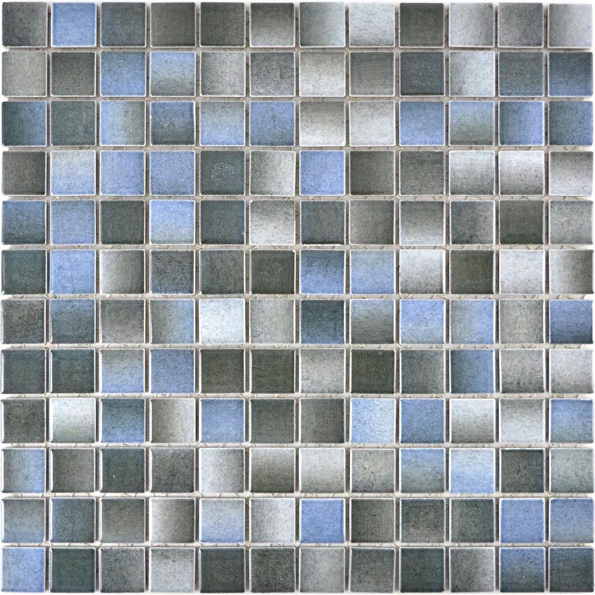 Uzorak Keramika Mozaik Pločice Picasso Siva Plava